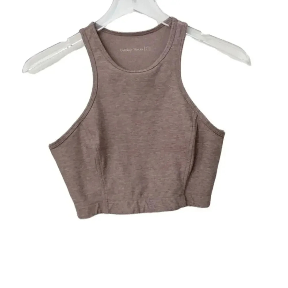 OUTDOOR VOICES Athena Crop Top Tank Tank Small